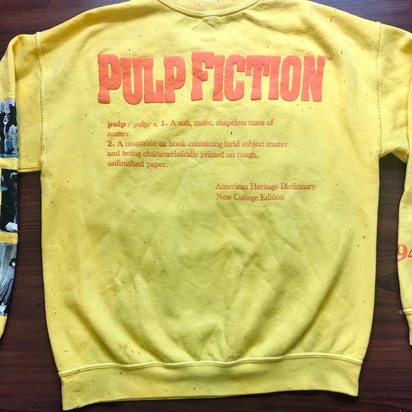 Urban Outfitters Vintage Pulp Fiction Sweatshirt - Picture 4 of 7